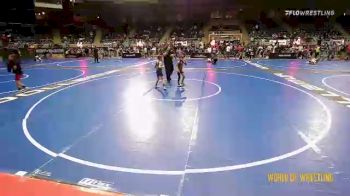 52 lbs Semifinal - Isaias Galindo, Norman Grappling Club vs Lincoln Brower, Deep Roots