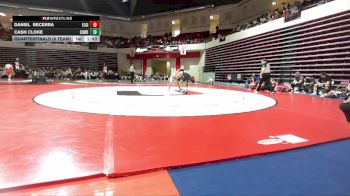 113 lbs Quarterfinals (8 Team) - Daniel Becerra, ELGIN vs Cash Cloke, COWETA