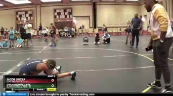 82 lbs Semis & 1st Wrestleback (8 Team) - Jacob Liuzza, Steel Valley Black vs Ryan Kowalczyk, Olympia National Team
