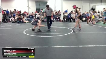 145 lbs Round 2 (6 Team) - Kelynn Dunn, Mat Assassins vs Beatrice Land, Misfits Strength