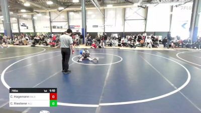 78 lbs Rr Rnd 3 - Carter Hagemann, Salem Elite vs Colton Riesterer, All-Phase WC