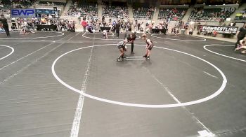 60 lbs Quarterfinal - Dozer Blakley, Pocola Youth Wrestling vs Messiah Stephenson, Pin-King All Stars