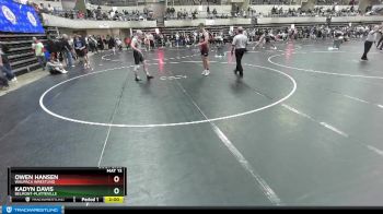 189 lbs Cons. Round 2 - Owen Hansen, Waupaca Wrestling vs Kadyn Davis, Belmont-Platteville