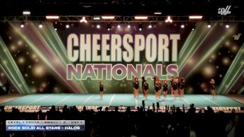 Rock Solid Allstars - Halos [2026 L1 Youth - Small - B Day 1] 2026 CHEERSPORT National All Star Cheerleading Championship