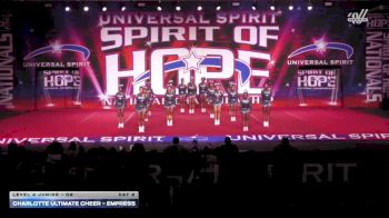 Charlotte Ultimate Cheer - Empress [2026 L4 Junior - D2 Day 2] 2026 Spirit of Hope Grand Nationals
