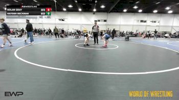 80 lbs Quarterfinal - Nolan Gray, Untouchables 14U Black vs Hayden Beckman, Washington 14U
