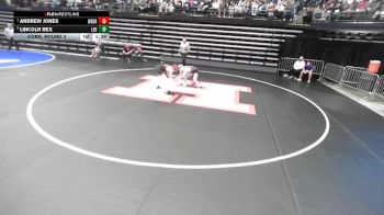 6A 126 lbs Cons. Round 3 - Lincoln Rex, Lehi vs Andrew Jones, Weber