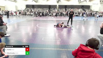 65-B lbs Round Of 16 - Calvin Kiefer, Red Hawk vs Tyler Ribchinsky, All I See Is Gold Academy