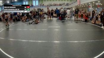 52 lbs Champ. Round 1 - Kellan Dedmon, Mat Masters vs Glen Goodfellow Jr, Venice Takedown Club