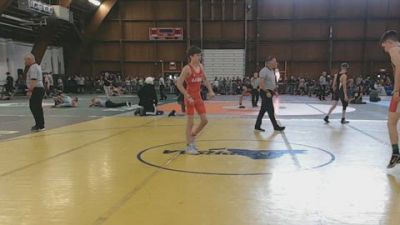 120 lbs Consi Of 16 #2 - Navon Rozov, Apex vs Sam Baker, Smitty's Barn