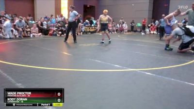 Round 1 - Wade Proctor, Missouri Outlaws vs Kody Doran, Camdenton