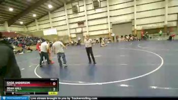 97 lbs Champ Round 1 (16 Team) - Sean Hall, Idaho 1 vs Gage Anderson, INWTC