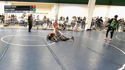 132 lbs Consi Of 32 #2 - Adaias Ortiz, FL vs Reid Yakes, FL