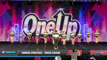 Famous Athletics - Cheer Savage [2021 L3 Junior - D2 - Small Day 2] 2021 One Up National Championship