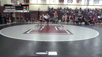 235 lbs Quarterfinal - Miranda Ross, Ames vs Haiden Wolfe, Solon