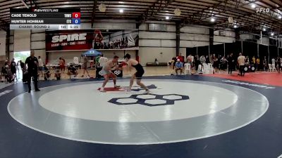 79 kg Champ. Round 2 - Cade Tenold, Tar Heel Wrestling Club vs Hunter Hohman, Eagle Training Center