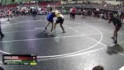 200 lbs Quarterfinal - Samuel Hedges, Seward Wrestling Club vs Lincoln Bassinger, Syracuse Mat Club