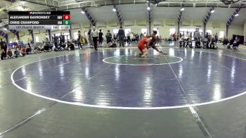 165 lbs 1st Place Match - Chris Crawford, Unattached vs Alexander Gavronsky, Unattached- West Virginia