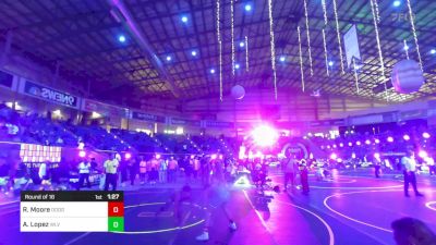 113 lbs Round Of 16 - Reed Moore, Dodge City TC vs Andres Rambo Lopez, Wlv Jr Wrestling