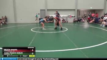 127 lbs Semis & 1st Wrestleback (8 Team) - Belicia Manuel, Michigan Blue vs Ciara Franco-Shrum, Oklahoma