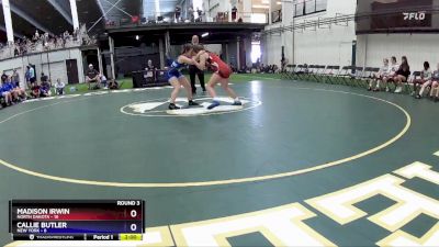 127 lbs Round 3 (6 Team) - Madison Irwin, North Dakota vs Callie Butler, New York