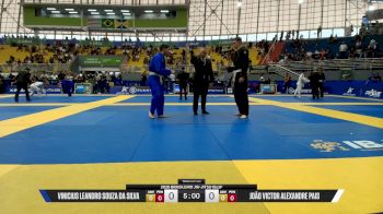 João Victor Alexandre Pais vs Vinicius Leandro Souza Da Silva 2026 Brasileiro Jiu-Jitsu IBJJF