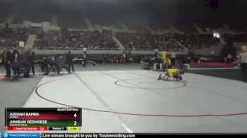 114 lbs Quarterfinal - Jiiniibah Redhorse, Window Rock vs Jussiah Bamba, Peoria