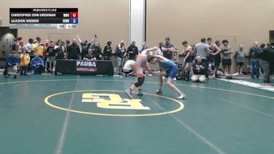 106 lbs Cons. Rd Of 32 - Christopher John Dreshman, Mac Wrestling Club vs Jaxson Weber, Edge Wrestling