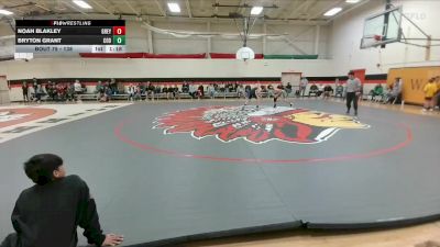 138 lbs Quarterfinal - Bryton Grant, Cody Middle School vs Noah Blakley, Greybull MS