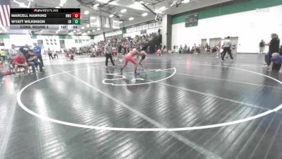 138 lbs Cons. Round 2 - Wyatt Wilkinson, Skiatook Bulldogs vs Marcell Hawkins, RWC