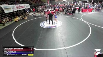 170 lbs Round 1 (16 Team) - Lanie Eden-Zamarron, NAWA-GR vs Kayla Zeidler, CMWA-GR