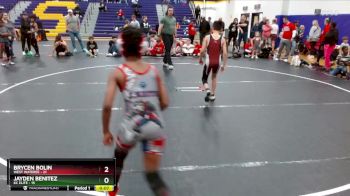 80 lbs Round 1 (6 Team) - Jacob Keith, KC Elite vs Gabriel Daniel, West Wateree