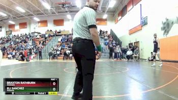 285 lbs Champ. Round 2 - Eli Sanchez, Perkins vs Braxton Rathburn, Mohawk