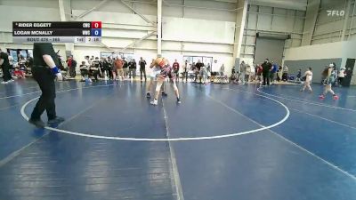 165 lbs Cons. Round 5 - Rider Eggett, Champions Wrestling Club vs Logan McNally, Wasatch Wrestling Club