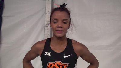 Kaela Edwards explains injury, Olympic Trials and being in 1500m final