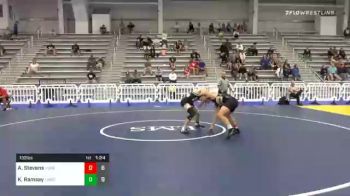 132 lbs Prelims - Alijah Stevens, HoneyBadgerz vs KJ Ramsay, Lost Boys Wrestling Club