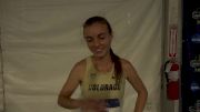 True freshman Dani Jones after 1500 prelims