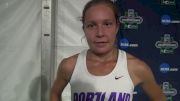 Lauren LaRocco after 4th in NCAA 10k in only third 10k race