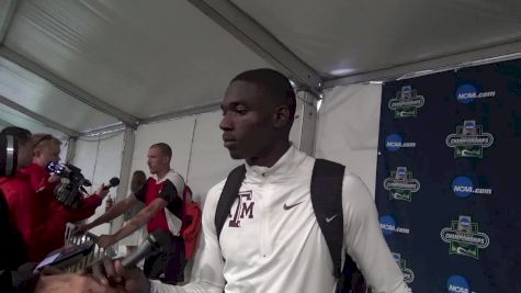 Lindon Victor called his brother NCAA Champ Kurt Felix before the decathlon 1500