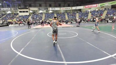 165 lbs Semifinal - Braydon Ortiz, Las Animas vs Sain Marquez, Greeley United