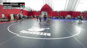 136-136 B Round 1 - Zander Kellogg, Lodi vs Maddox Valenta, Xavier-Cedar Rapids