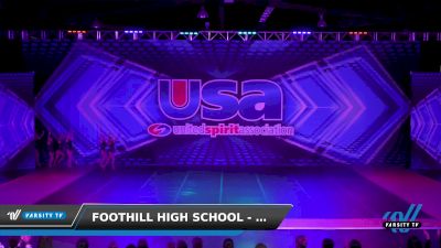 Foothill High School - FOOTHILL HIGH SCHOOL [2022 Junior Varsity - Jazz] 2022 USA Nationals: Spirit/College/Junior