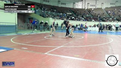 101 lbs Consi Of 32 #2 - Adylai Baldwin, Tonkawa vs Jadyn Walker, Harrah