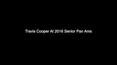 Travis Cooper at 2016 Senior Pan Ams