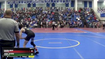 106 lbs Cons. Round 3 - Aizik Myers, ALLEN EAST vs Gavin Seay, Franklin