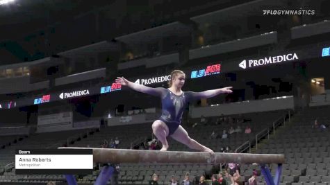 Anna Roberts - Beam, Metropolitan - 2022 Elevate the Stage Toledo presented by Promedica