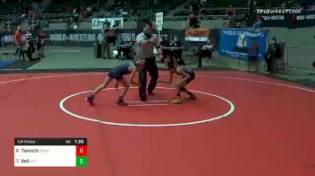 52 lbs Quarterfinal - Xavier Talmich, Pomona Elite vs Tyler Bell, Victory