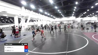 126 lbs Semifinal - Eliazar Valdez, 209 Wrestling vs Frank Soliz Jr, Aniciete TC