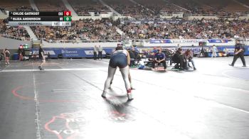 167-D1 Quarterfinal - Chloe Gatrost, Centennial High School vs Eliza Anderson, Westwood High School