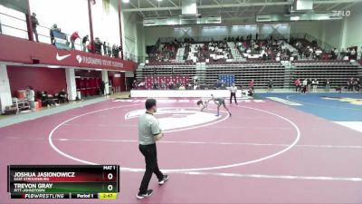 125 lbs Semifinal - Trevon Gray, Pitt-Johnstown vs Joshua Jasionowicz, East Stroudsburg